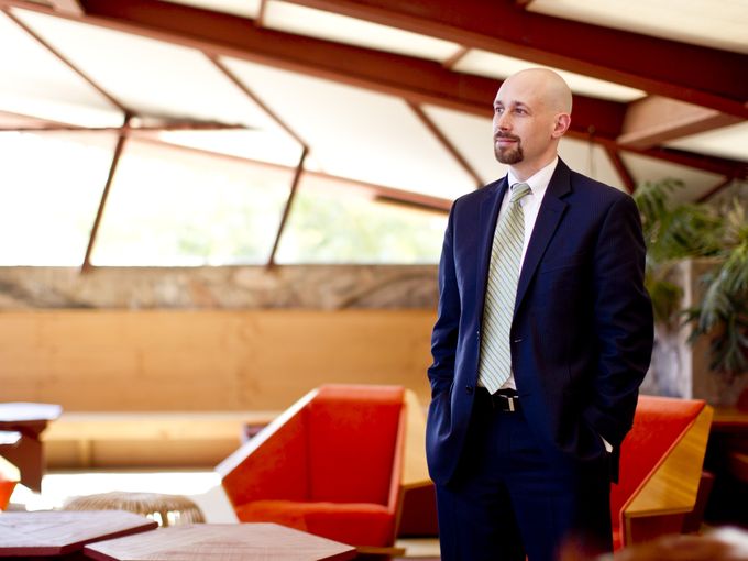Photo from the Arizona Republic. Click here to read their article "5 Milestones of Wright CEO Sean Malone."