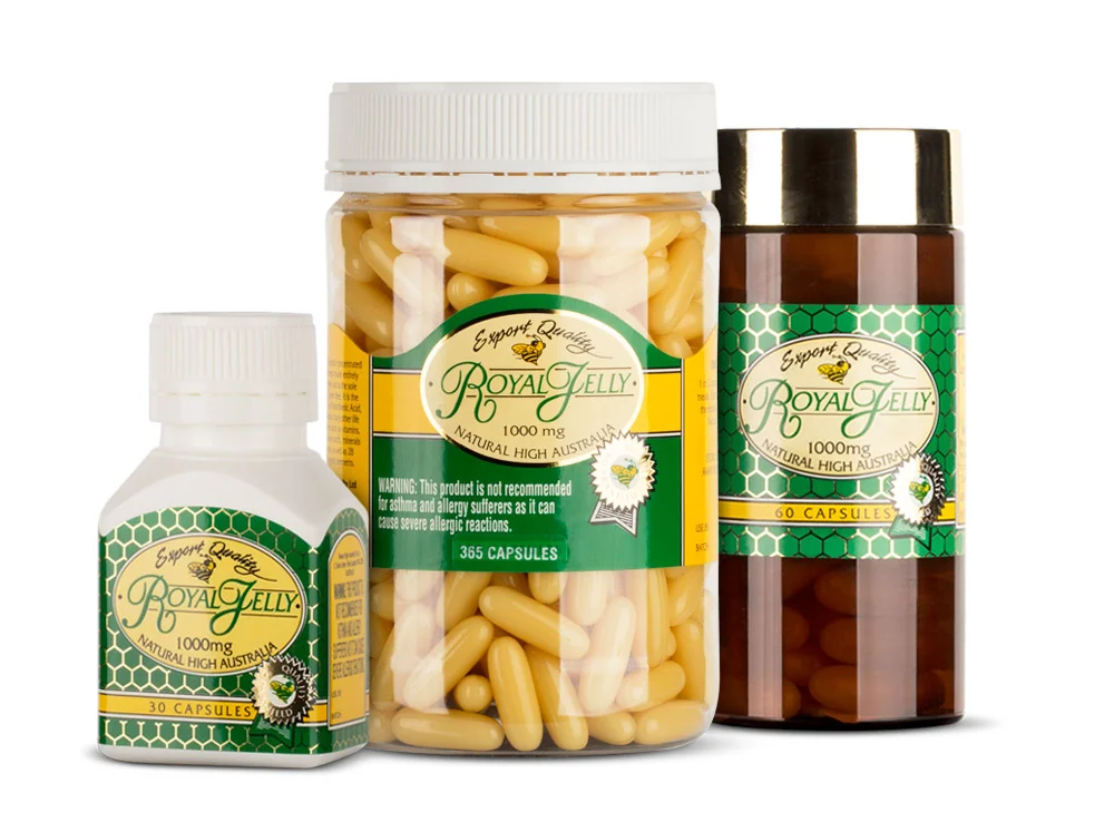 Royal Jelly 1000mg Capsules