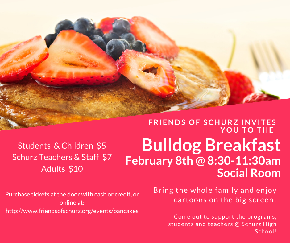 Friends of Schurz Bulldog Breakfast