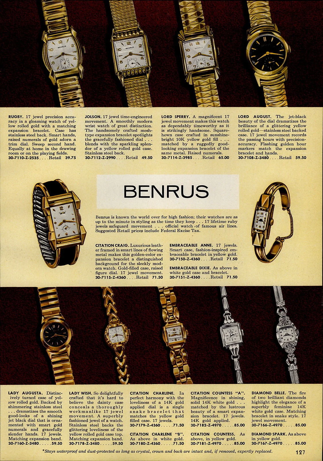 Vintage benrus watch value shop