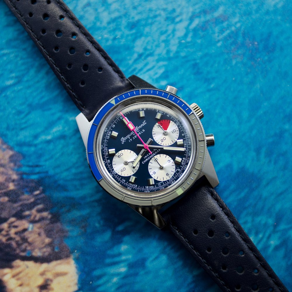 Jacques Monnat 7736 Chronograph — Buying On Time Vintage Watches