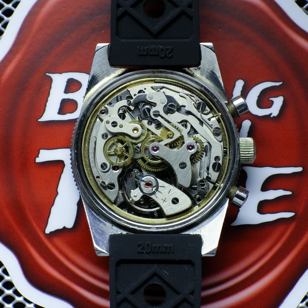 Montre Vintage ORIOSA Chronographe Automatique Homme - Années 50 - 17 Rubis - 20 ATM - Boîtier Acier 38mm