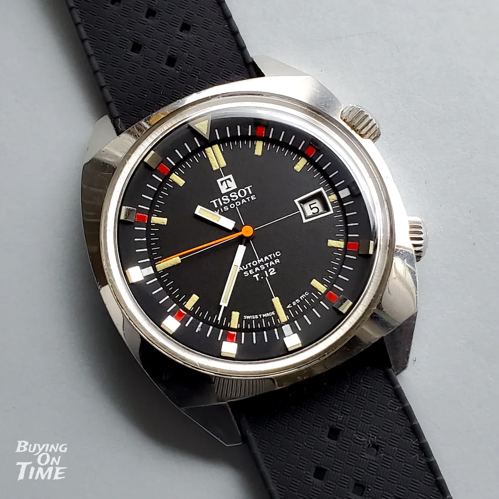 Montre Tissot Visodate Seastar T-12 1970s - Revue