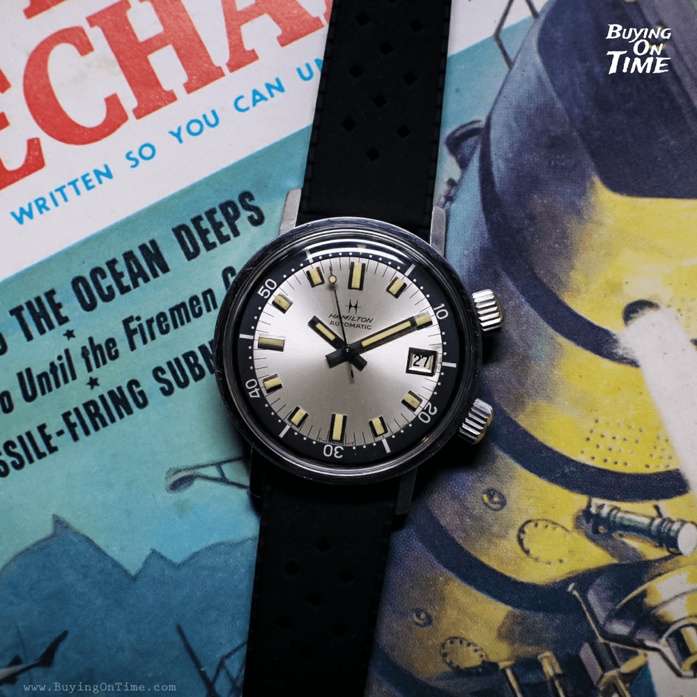 Hamilton Aqua Date 600 Super Compressor c.1968 — Buying On Time