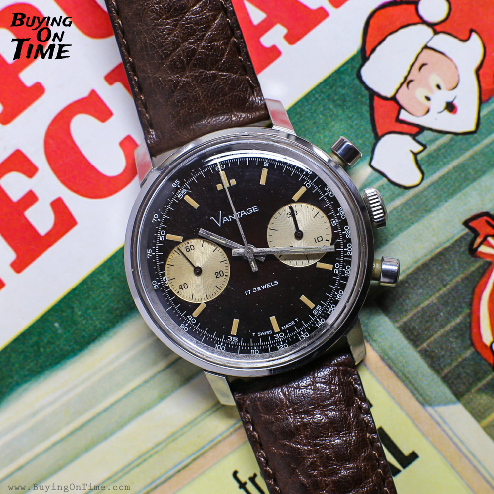 Vantage 'Chronograph II' Oversized Panda c.1970 — Buying On Time