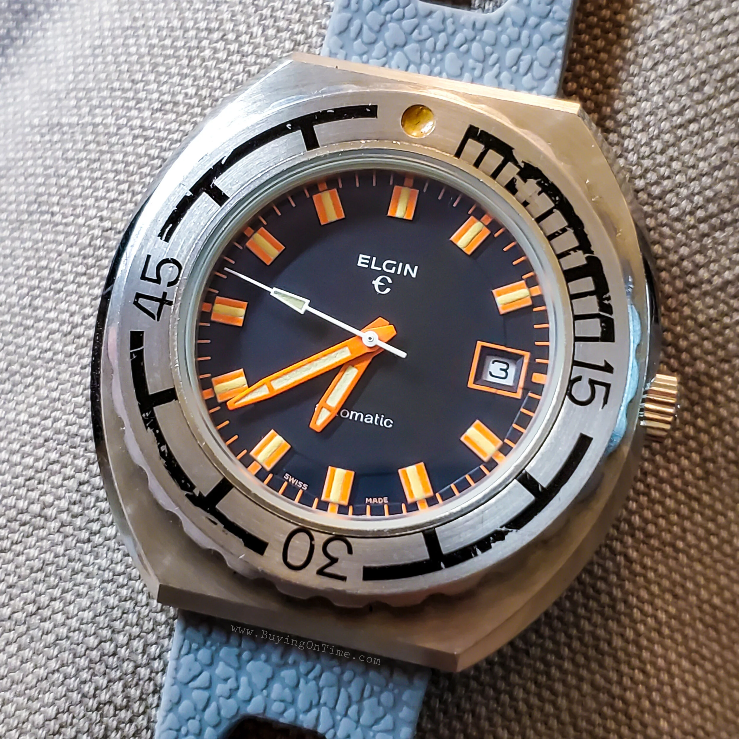 elgin diver watch