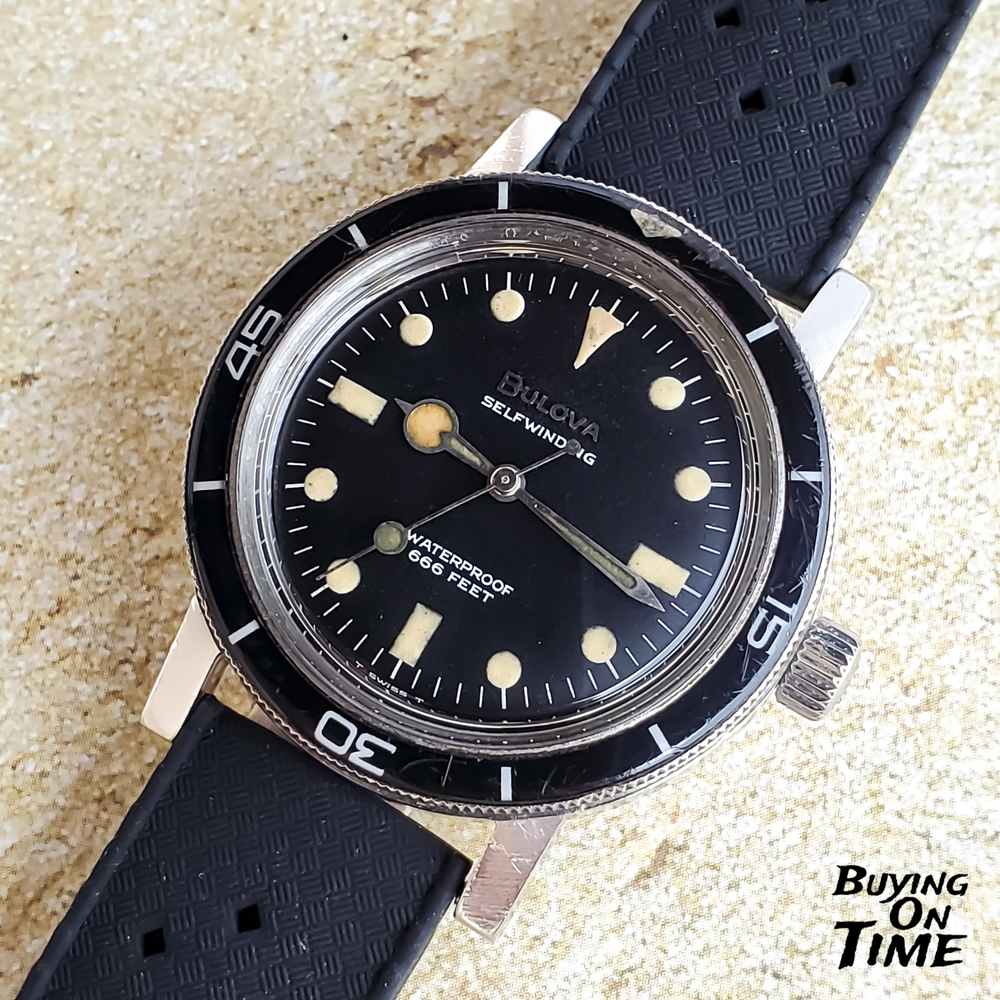 Vintage bulova waterproof watches hotsell