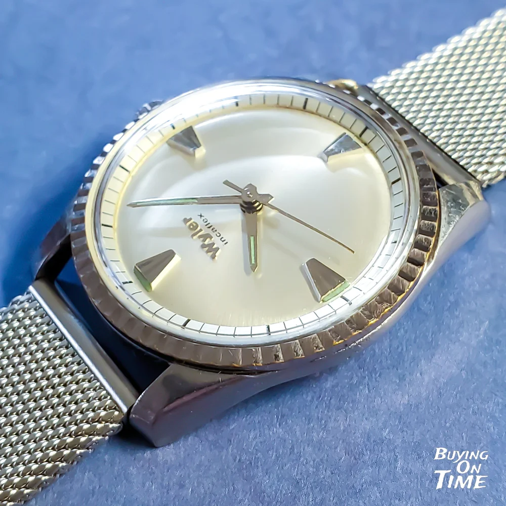 Wyler Incaflex Fluted Bezel ref. 1925 2 c.1960s Buying On Time