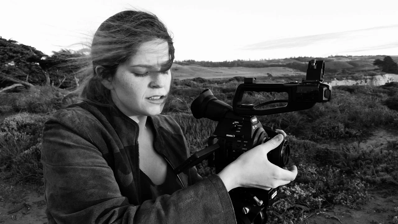 Jesseca shooting on location at Wilder Ranch for Emerald Ice.
