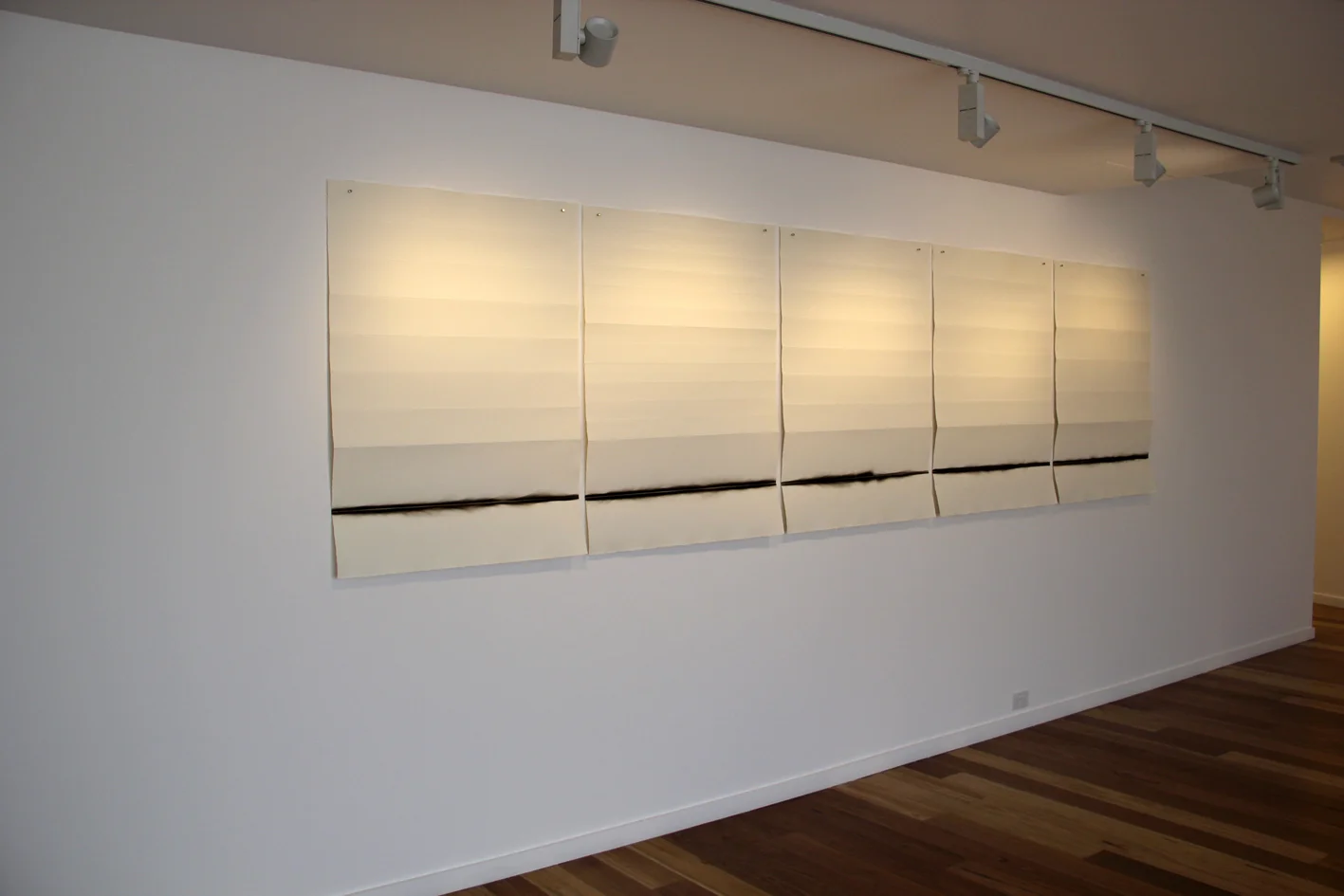 Between two rivers (Varanasi), 2016. Smoke, Hahnemuhle 300gsm, 106cm x 78cm each.