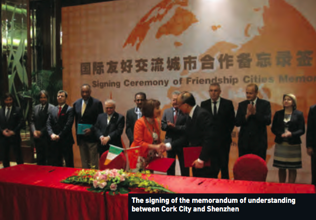 Cork: Partnership with China