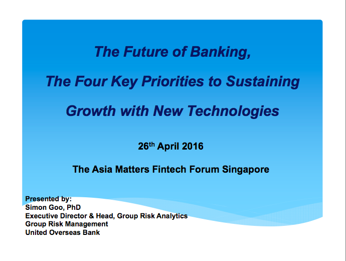 The Future of Banking