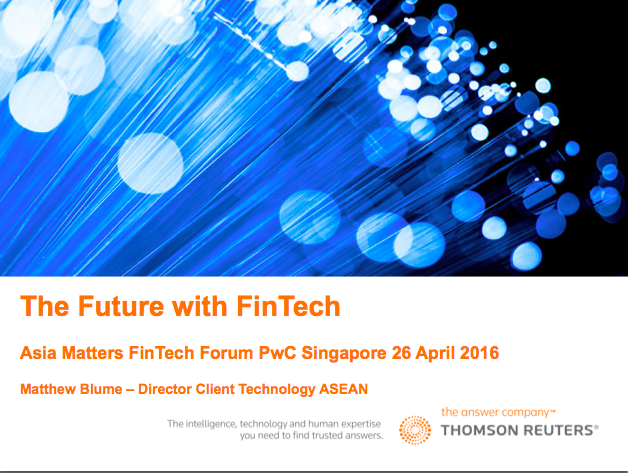 The Future with FinTech
