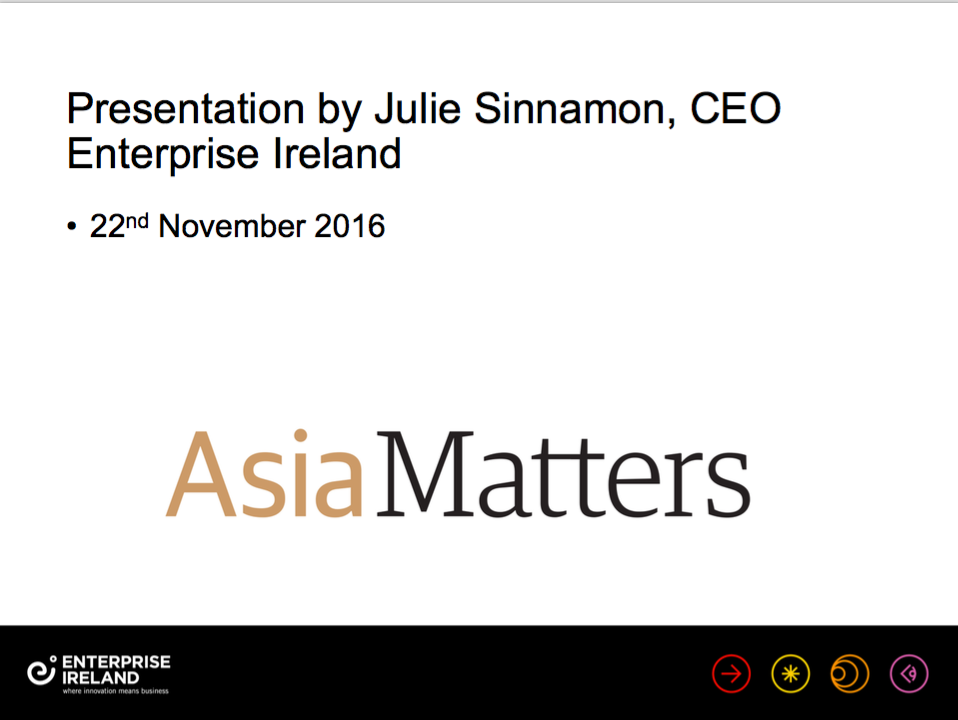 Why Asia Matters to Irish Exports