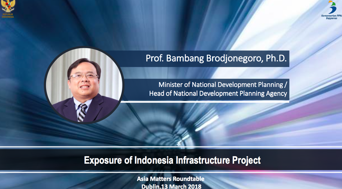 Key Address by H.E. Dr. Bambang Brodjonegoro, Minister of National Development Planning, Republic of Indonesia