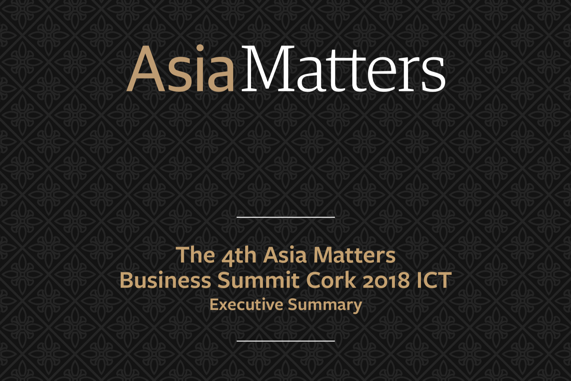 Asia Matters Cork Summit—Executive Summary day 1