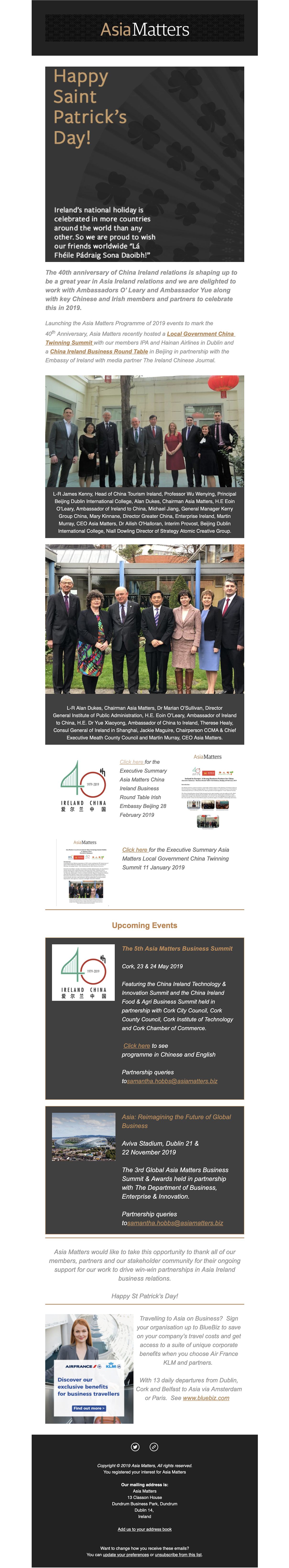 Asia Matters launches key business events to mark 40 years of China Ireland diplomatic relations