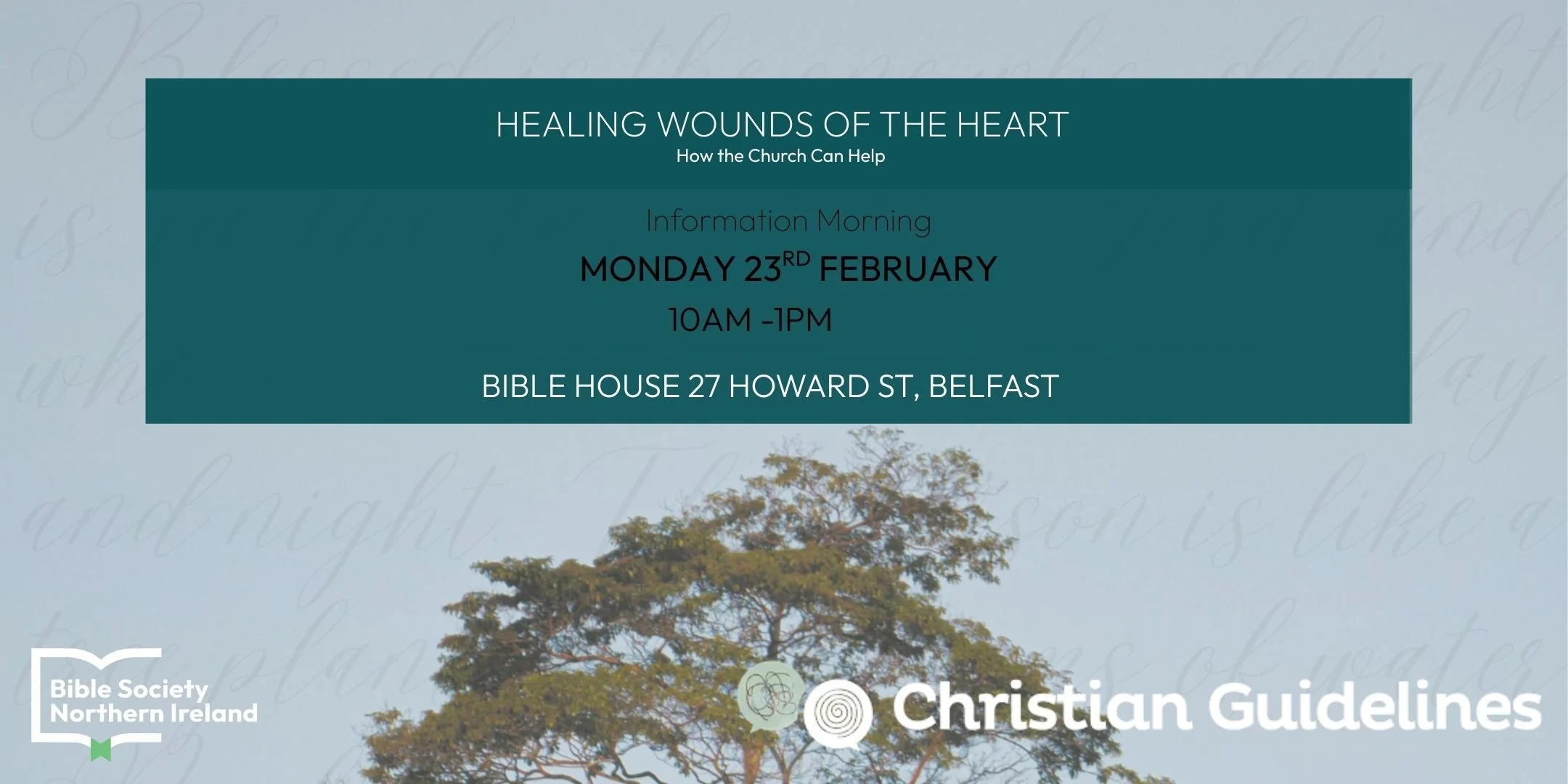 Healing Wounds of the Heart Information Morning, Belfast