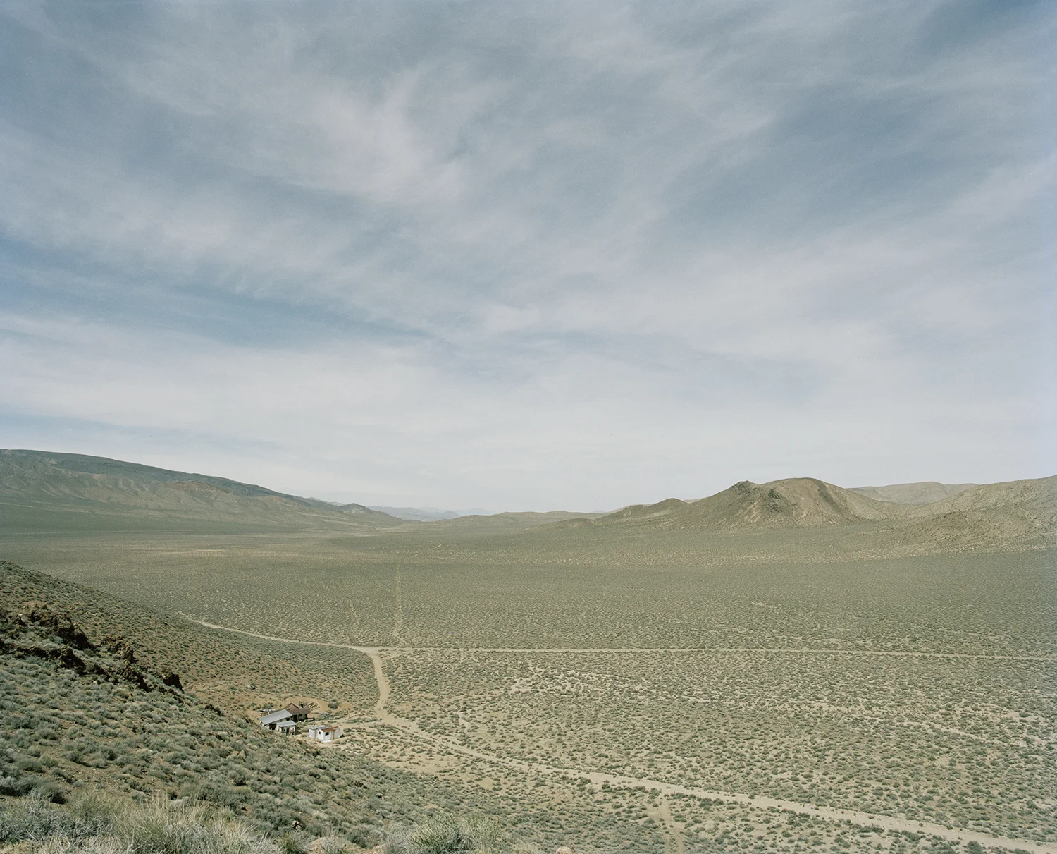 The Aguereberry Site, Panamint Range, Mojave Desert, Inyo County, California, USA