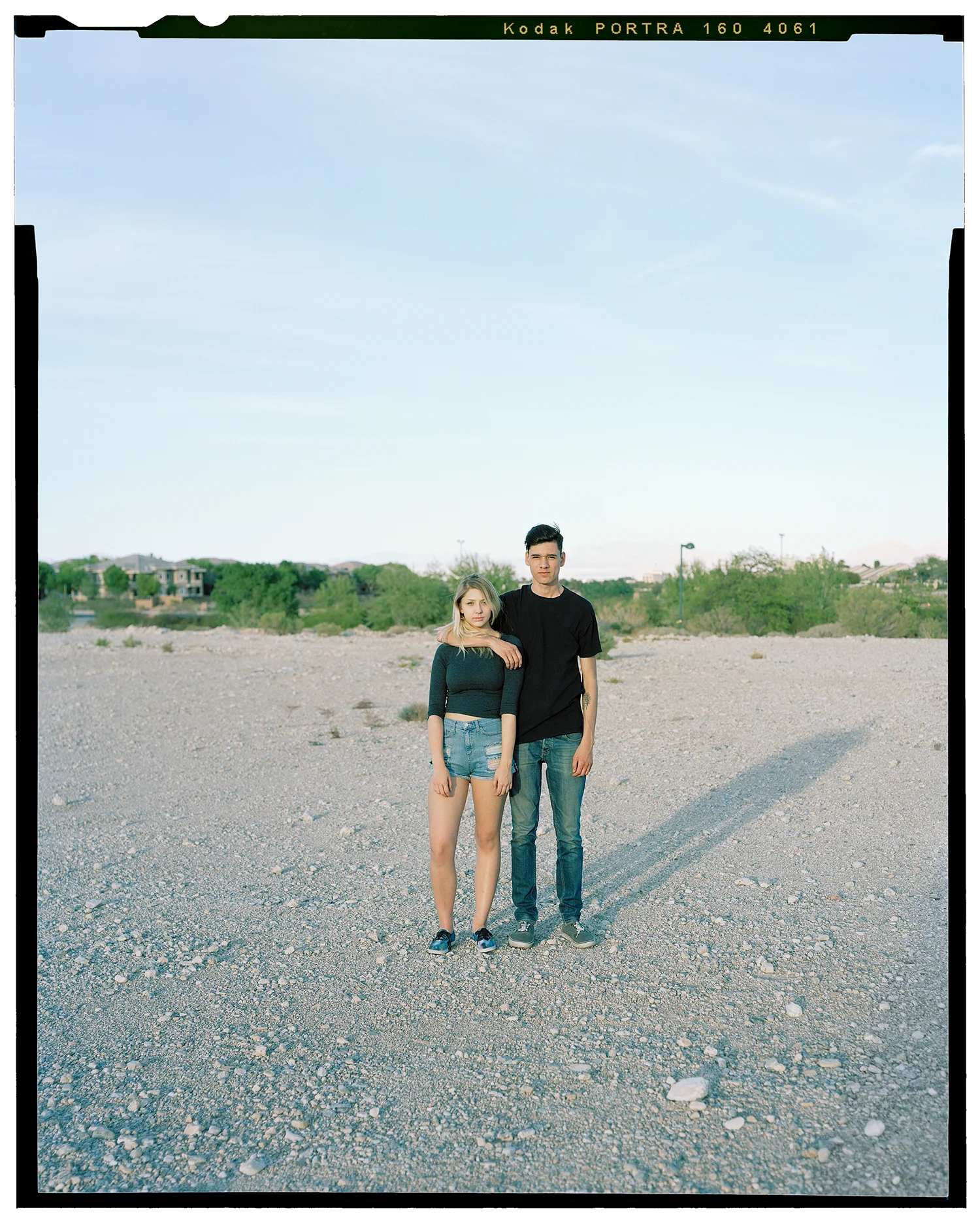 Hayli & Jeremias, ‘The Pit’, Desert Park, Summerlin, Nevada, USA.