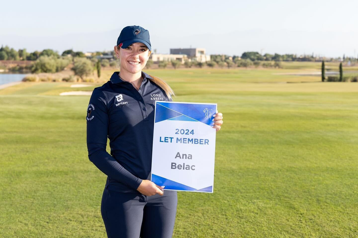 Congratulations to Sterling athletes Ana Belac, Fatima Fernandez Cano and Hannah Gregg for securing @letgolf status at Q-School! ⛳️

Photo Credit: Tristan Jones / LET