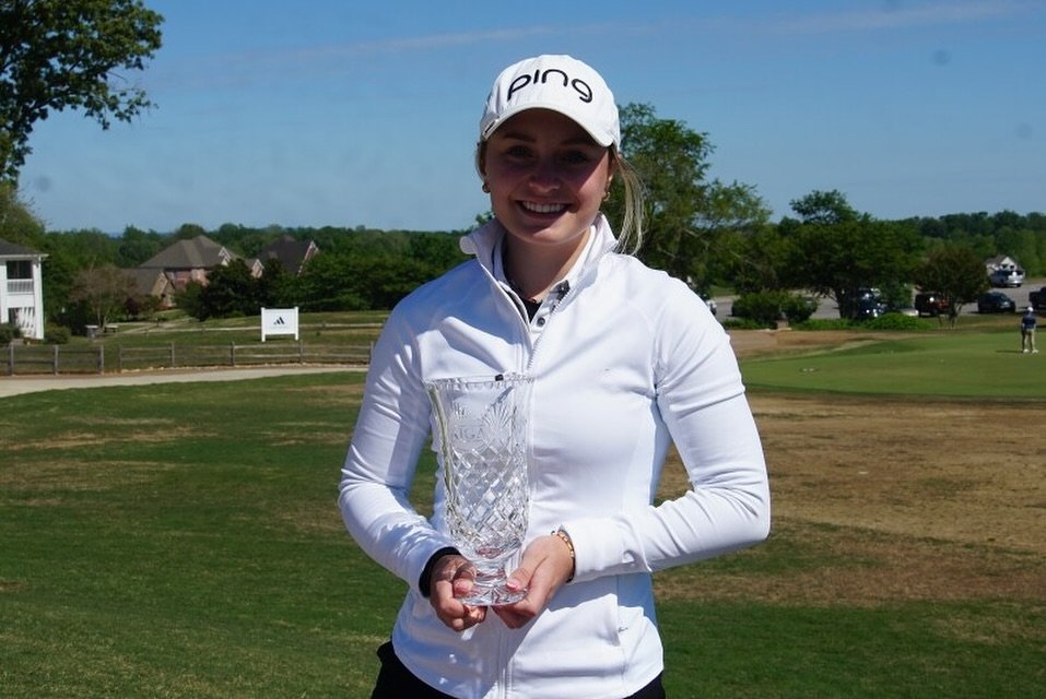 Congratulations to Mia Hammond for her victory at the AJGA Junior at Canebrake Club! Her third AJGA title. 🏆🏆🏆

&ldquo;It was all day back and forth...but this tournament really taught me how to manage under pressure and grow from that.&rdquo;

Ph