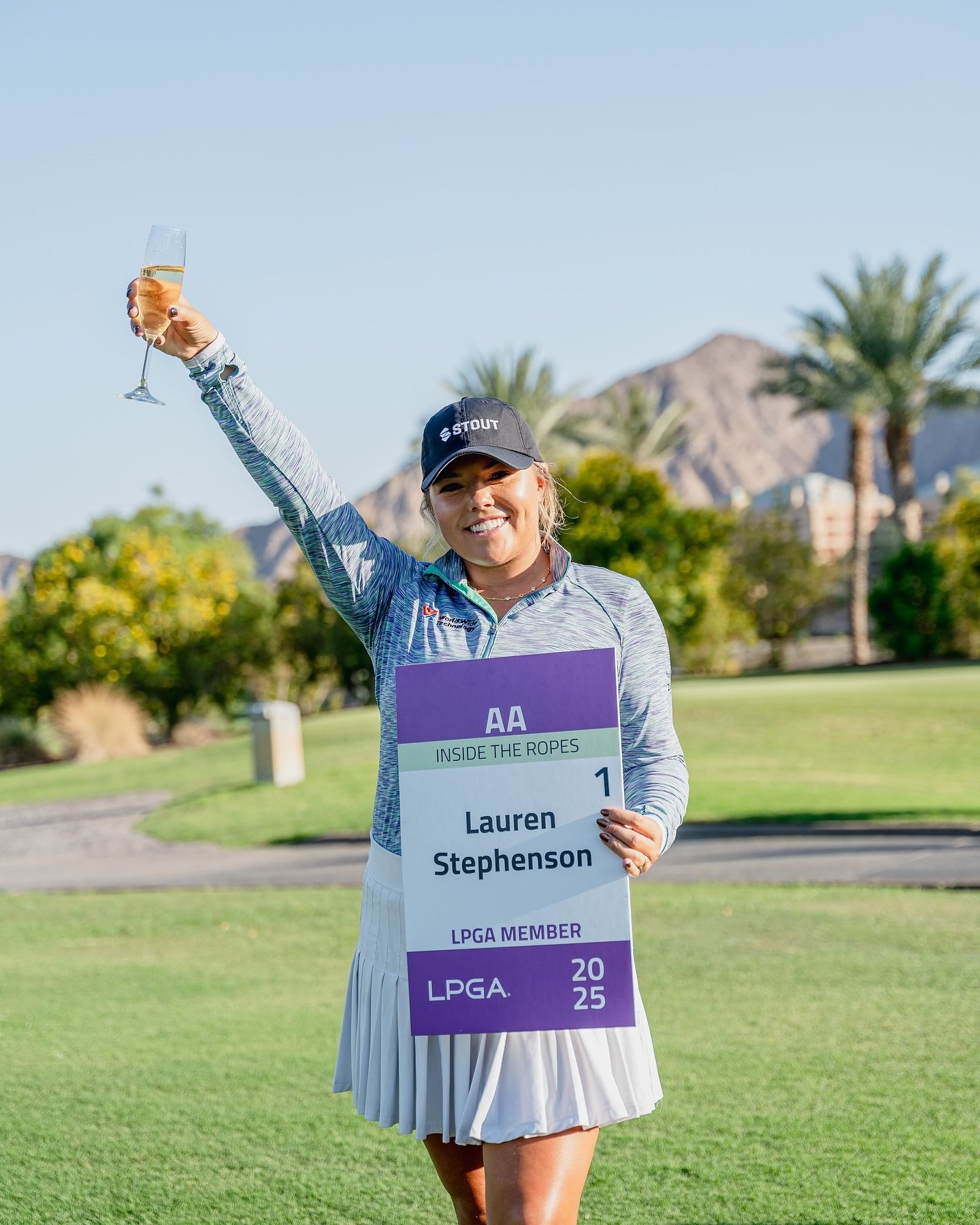 Cheers to a great season! 🥂 Congratulations to Lauren and Brooke for securing their LPGA Tour cards for 2025, and to Lauren for being named Epson Tour Player of the Year 🎉🏌🏼&zwj;♀️⛳️