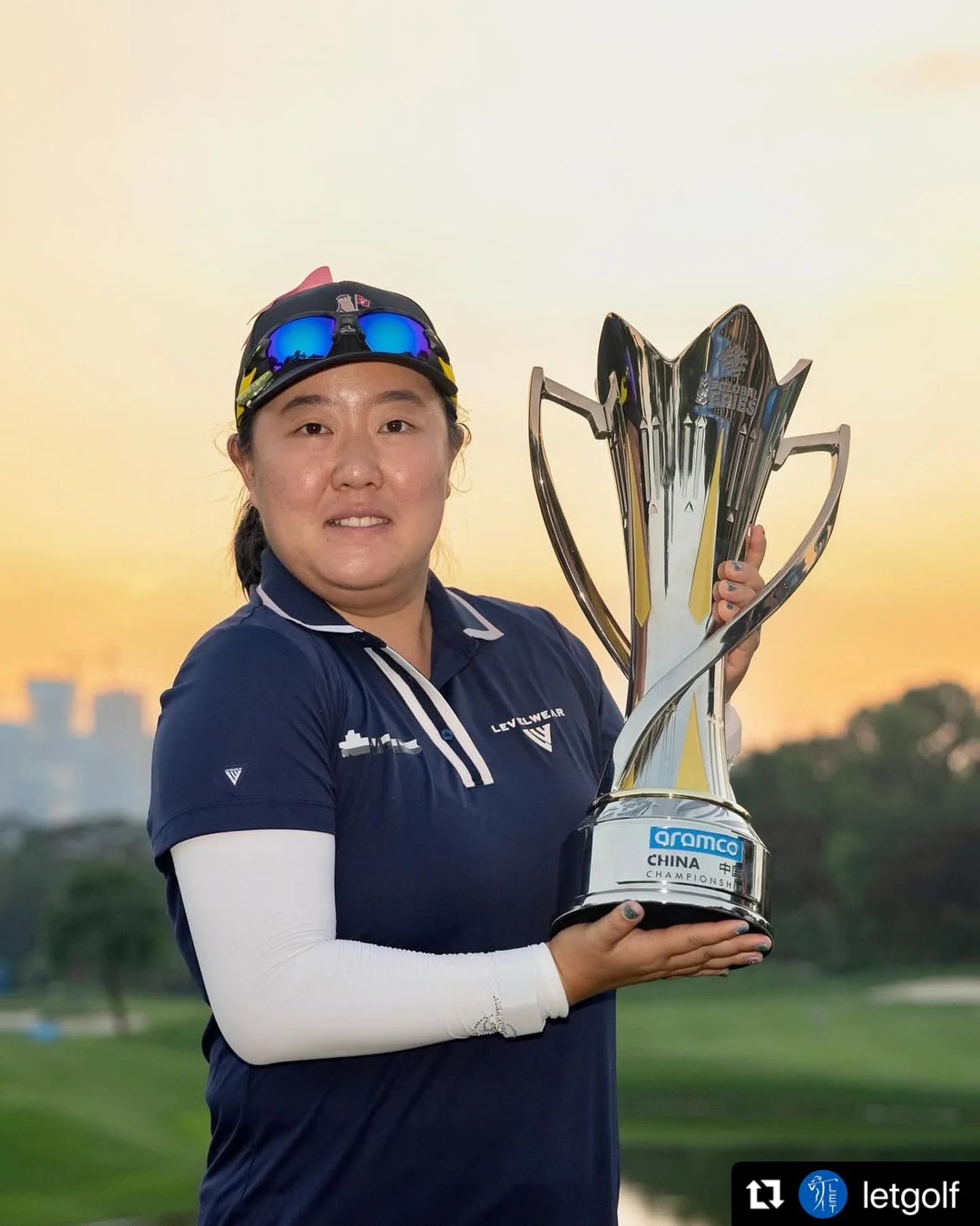 Congratulations to Ruixin Liu for her hometown victory at the Aramco China Championship today!! 🇨🇳🏆⭐️
・・・
#Report @letgolf
