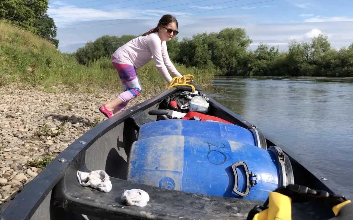 canoeing wye river symonds yat ross on wye hoarwithy kayak canoe camping adventure launching canoe.jpg