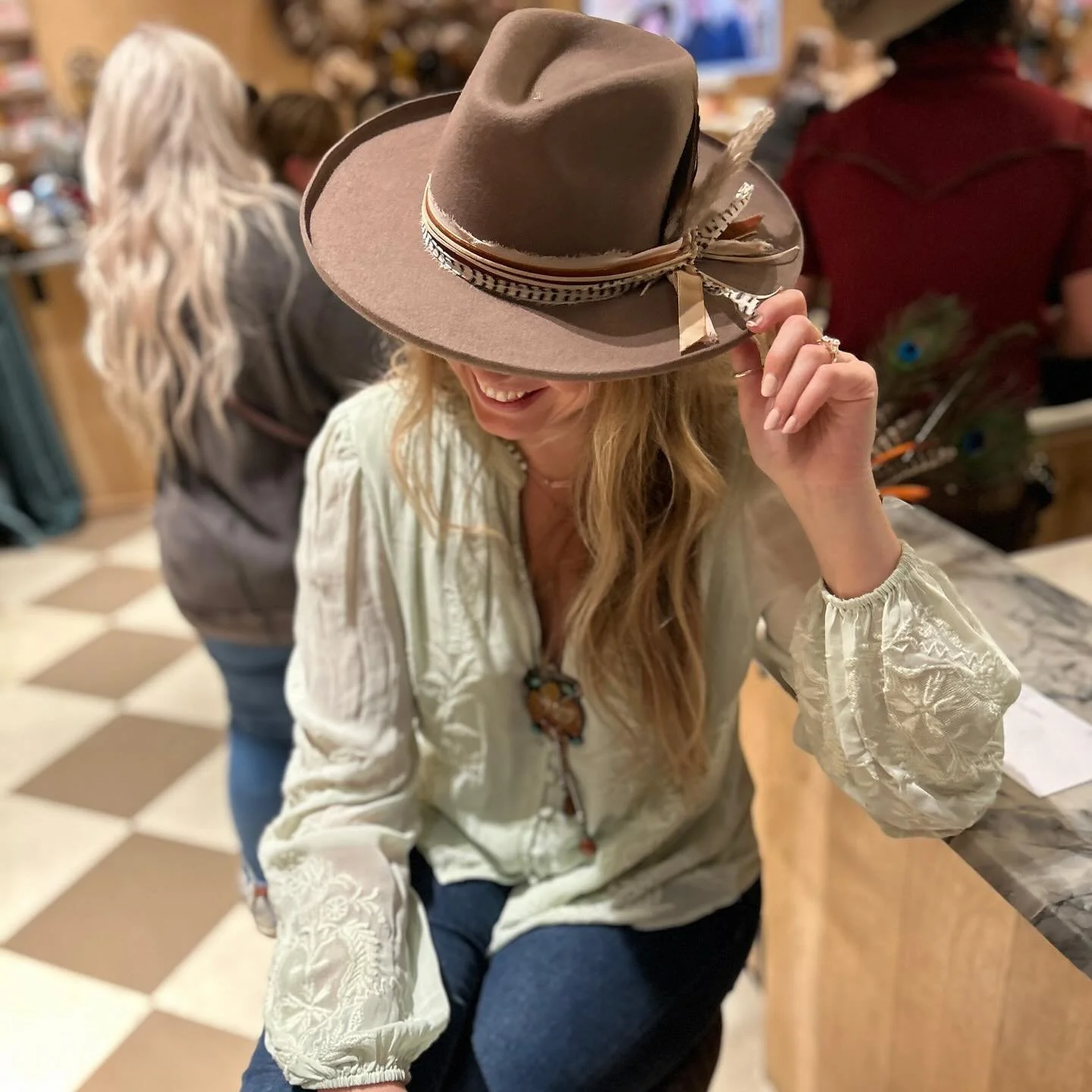 New hat, new boots, same old shopping addiction&hellip;