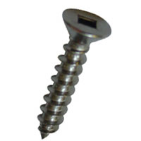 SS self-tapping square drive screws