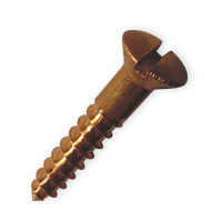 Bronze wood screws