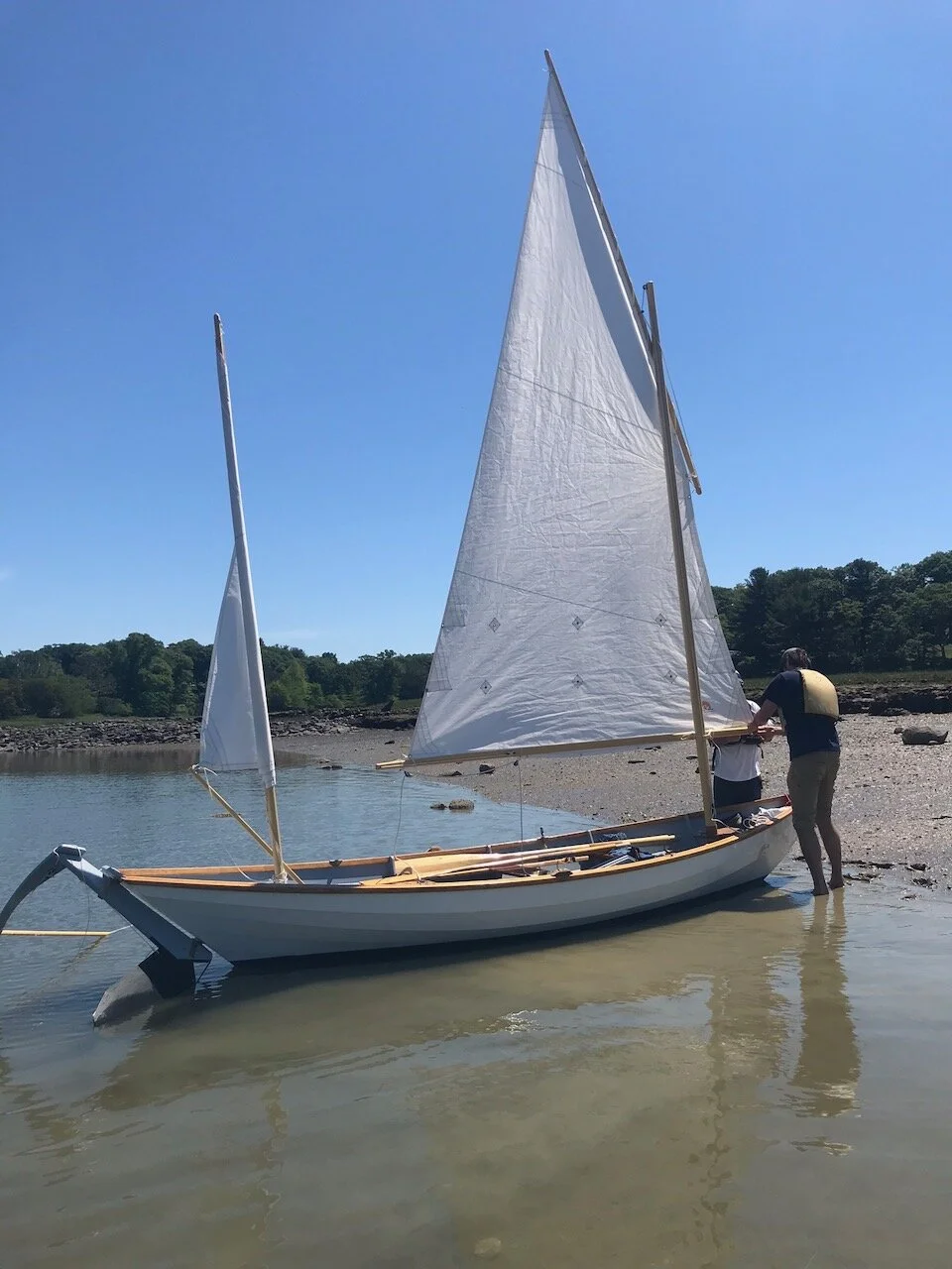 outboard dory 18. od18 fast planing boat