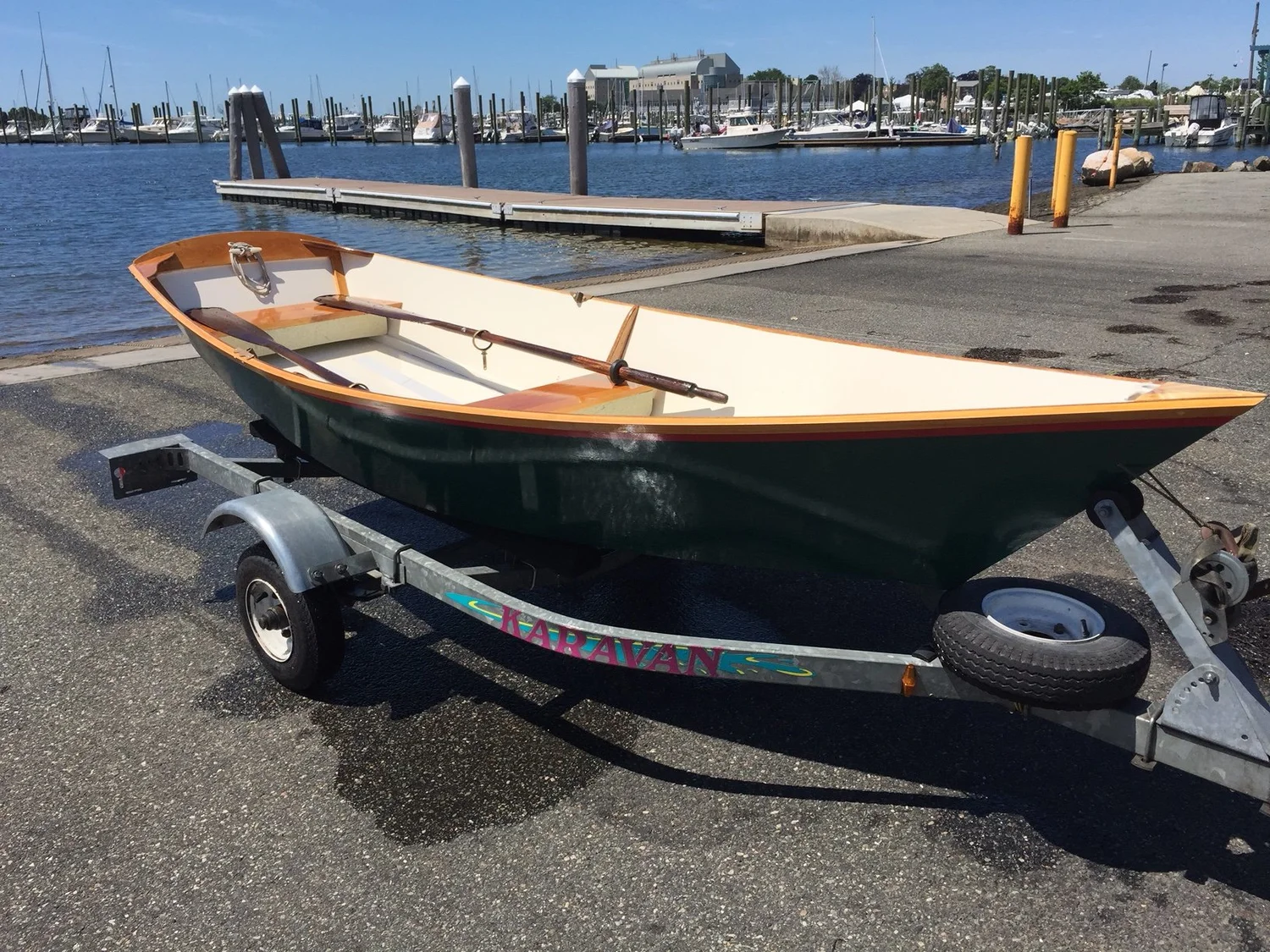 Echo Bay Dory Skiff - Rowing — Chase Small Craft