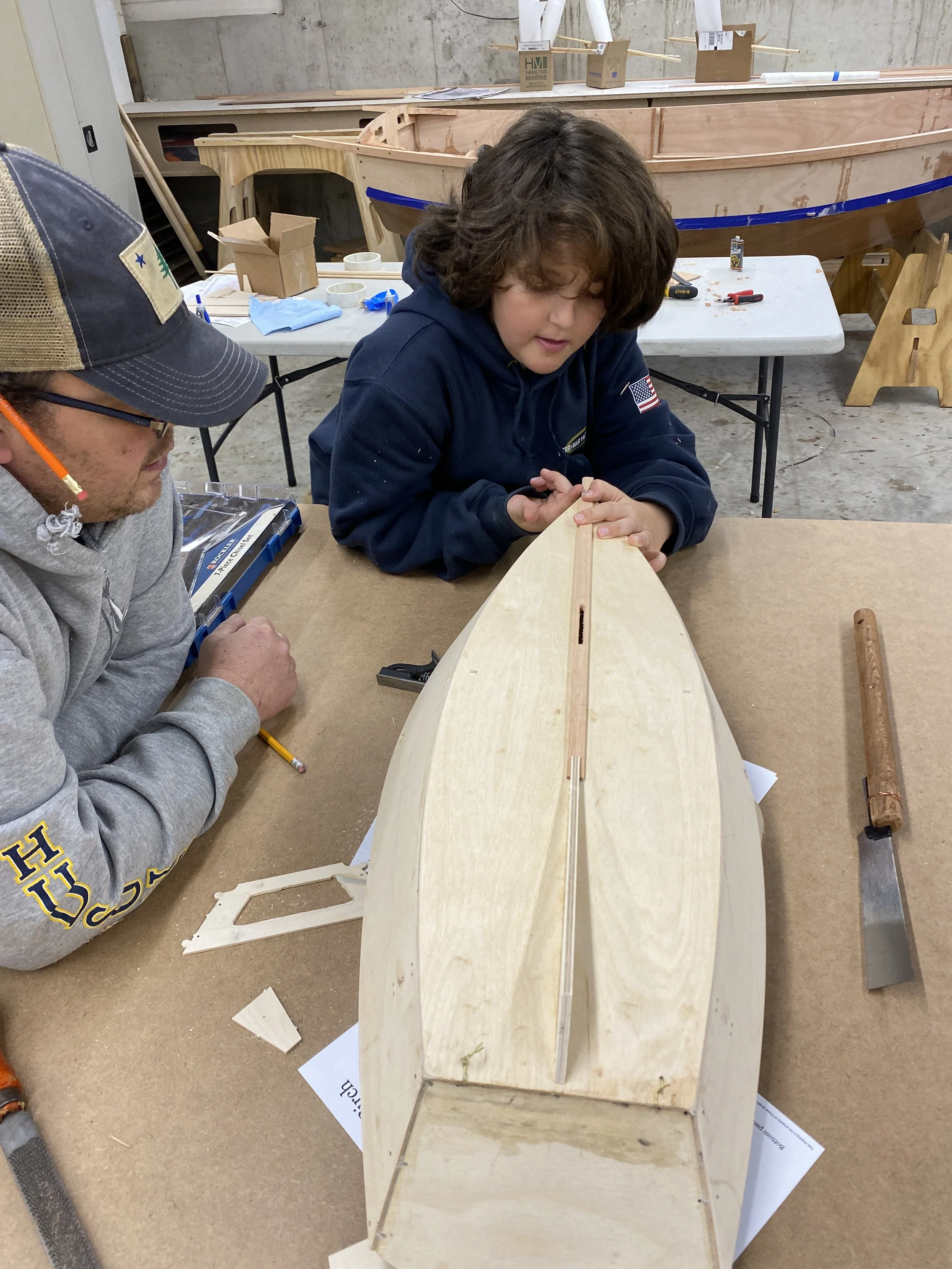 Boat Model Building Class 