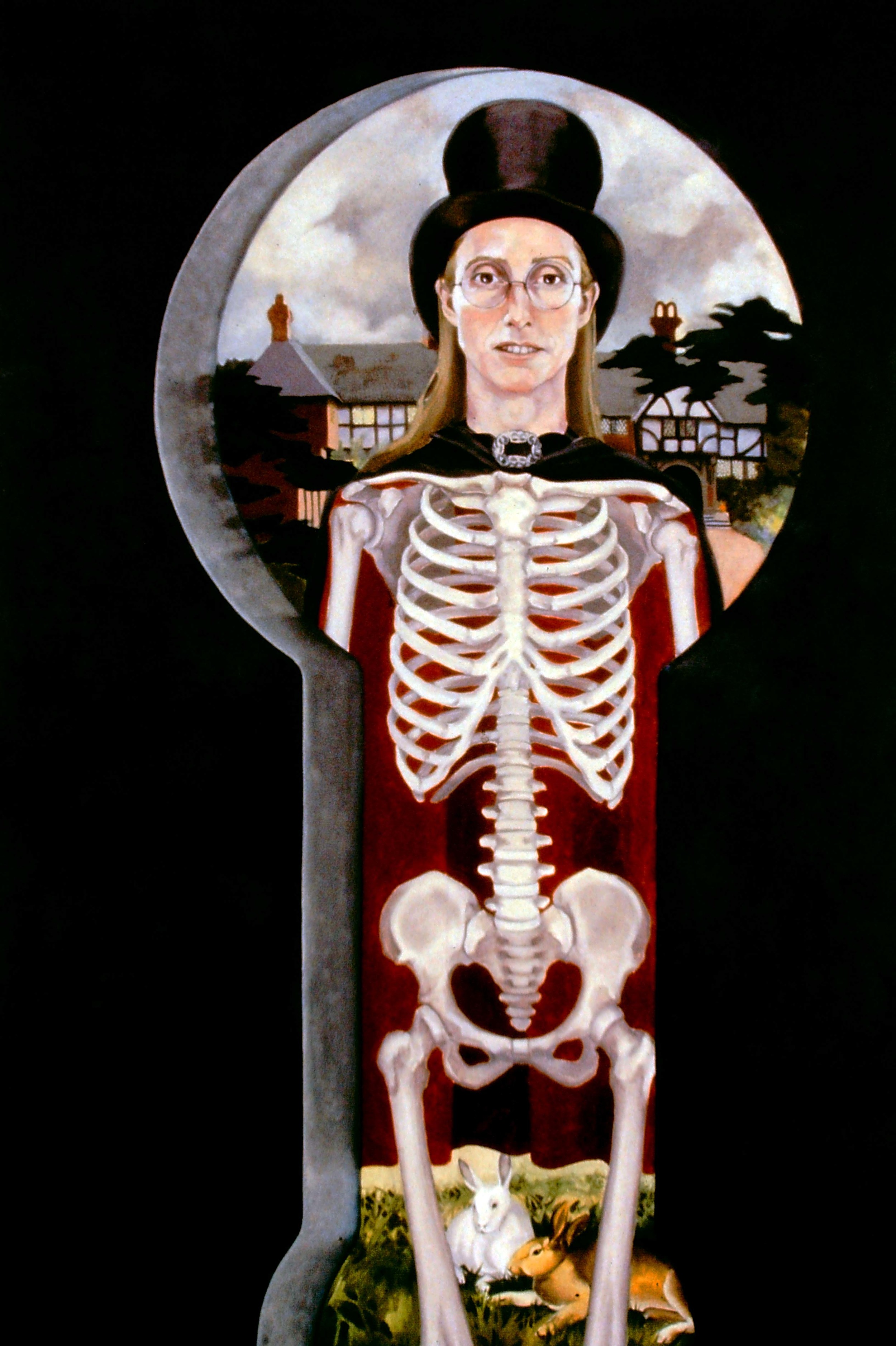 Skeleton in the closet 72"x48"