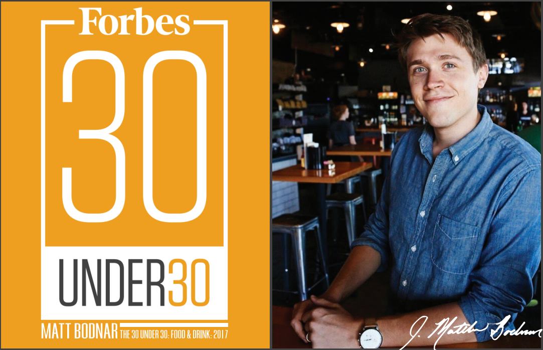Matt Bodnar Forbes 30 Under 30