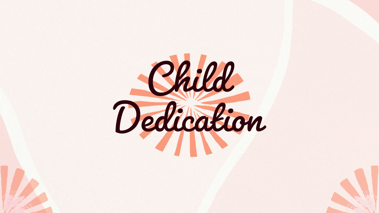 Child Dedication - Mauston