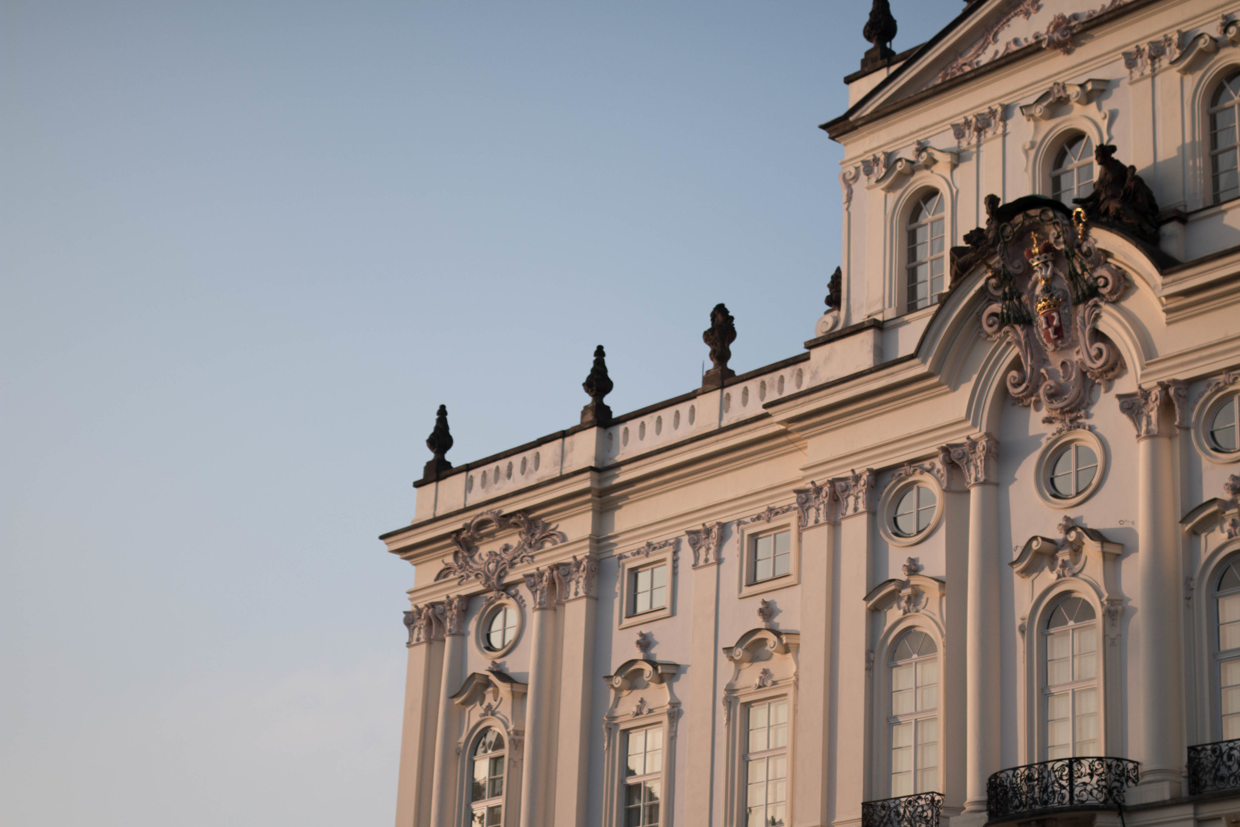 Prague Castle Sunset