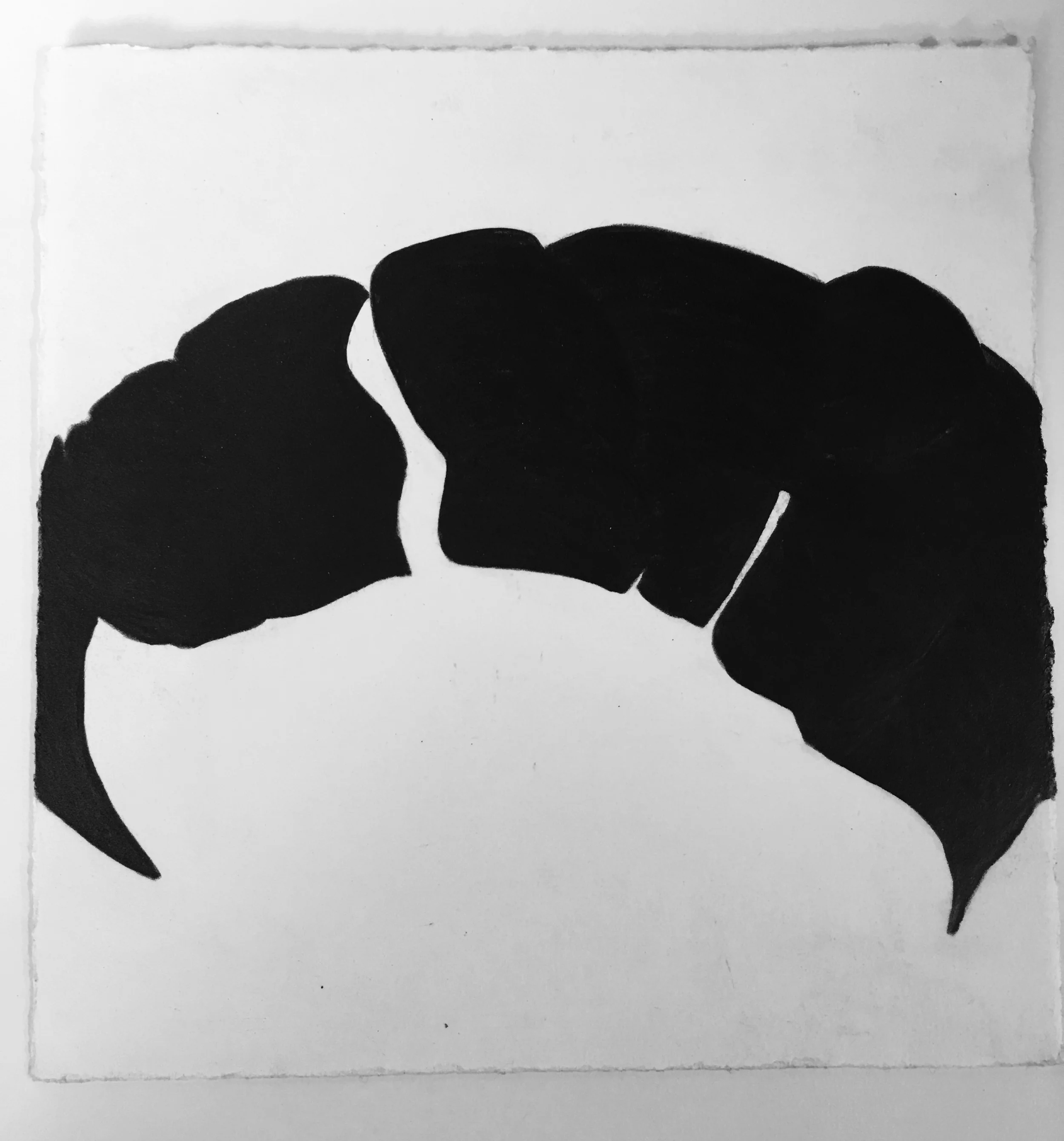 part of the ongoing series of graphite drawings on arches rendered from tin types from my ancestors circa 1850-1870 2011 - current 7" x 7"