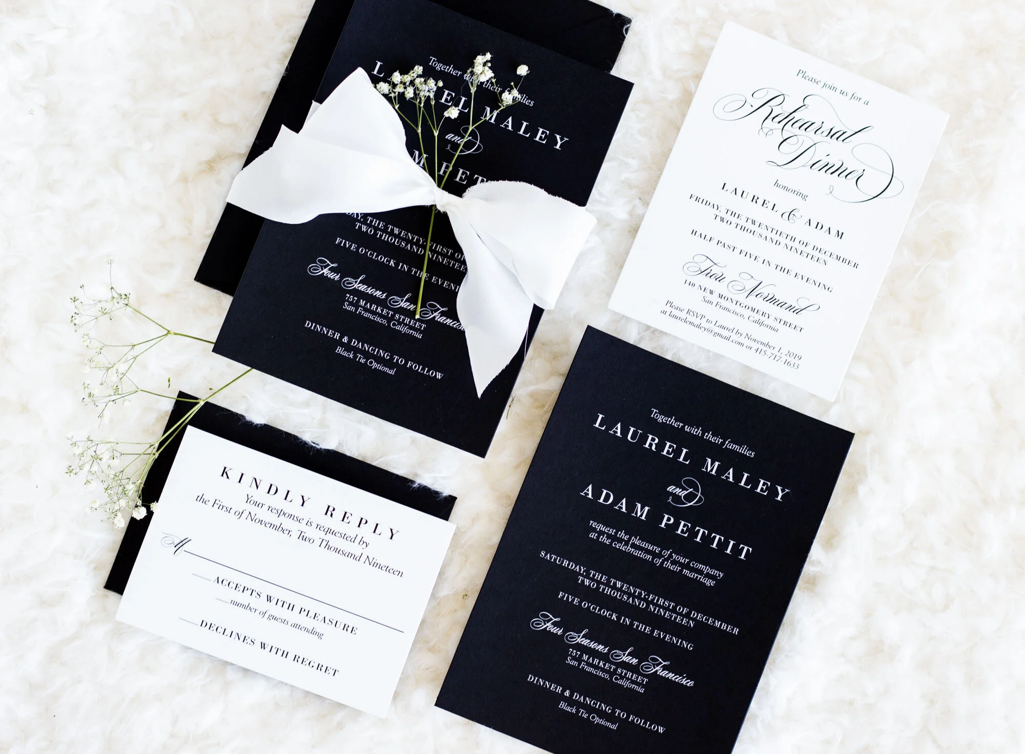 BLACK AND WHITE TAILORED WEDDING INVITATIONS-3.jpg