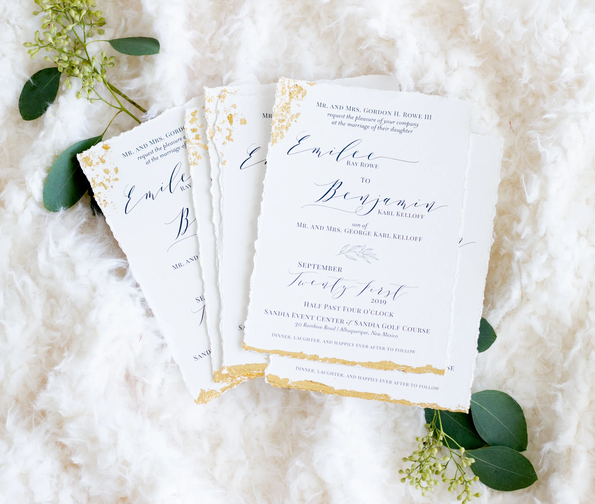 MODERN GREEK LAUREL WAX SEAL WEDDING INVITATIONS-3.jpg