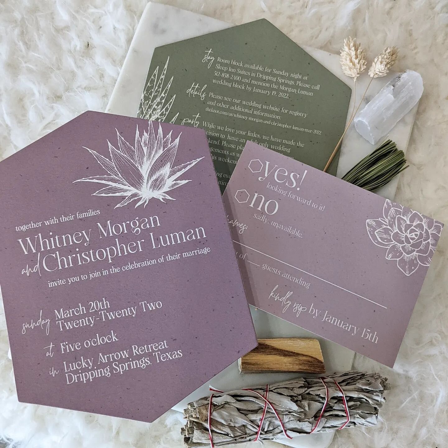 Modern Marble Vellum Wrap Invitation Suite — Wedding Invitations +  Stationery - Funky Olive Design
