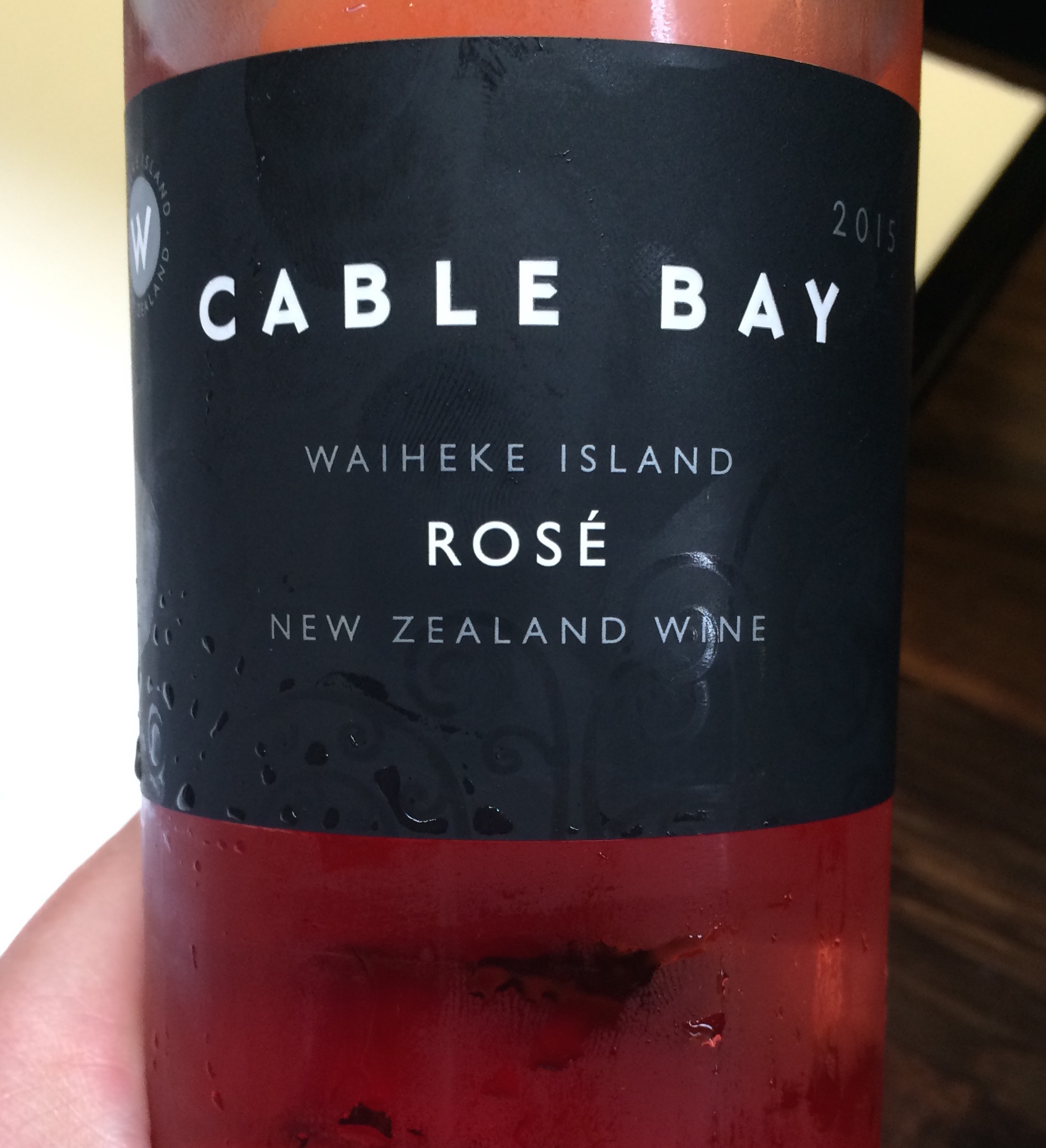 The main grape grown here is Shiraz and Cable Bay are making it in a Syrah style which is medium bodied, juicy and peppery and we really liked it. This differs hugely to the full bodied jammy styles of the Borossa Valley which is what a lot of Europeans think of as typical Australian Shiraz.