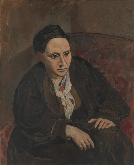 Gertrude Stein, 1905–6 Pablo Picasso (Spanish, 1881–1973) Oil on canvas; 39 3/8 x 32 in. (100 x 81.3 cm) Bequest of Gertrude Stein, 1946 (47.106) © 2011 Estate of Pablo Picasso / Artists Rights Society (ARS), New York