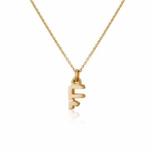 KANAREK Jewelry : Chutzpah Necklace Hebrew | 14K or 18K Gold w/ Diamond :  New York City