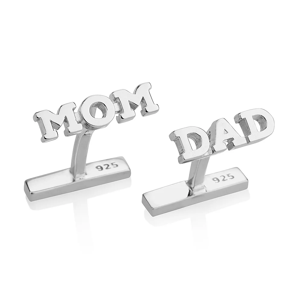 mom dad earrings