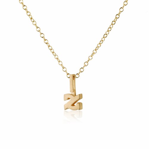 KANAREK Jewelry : Chutzpah Necklace Hebrew | 14K or 18K Gold w/ Diamond :  New York City