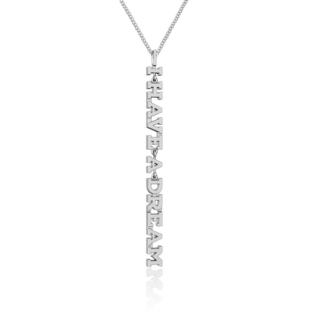 I Have A Dream Silver Necklace