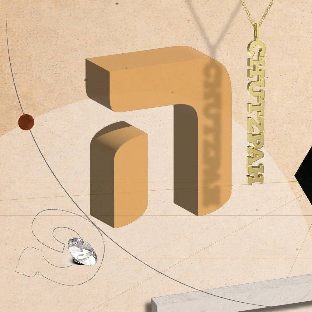 We have a new website.

Since founding KANAREK in 2013, your choices have shaped the studio. Again and again, you&rsquo;ve asked for fine jewelry in Hebrew, created in Yael Kanarek&rsquo;s original Gufanit font. Many of these designs draw on Biblical
